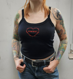 Feminist Trägertop Schwarz Feminist Trägertop Schwarz