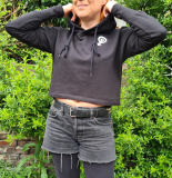 Feminist Power - Cropped Hoodie Feminist Power - Cropped Hoodie