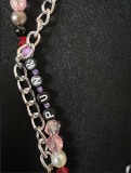 Halskette - PUNK Rot Halskette - PUNK Rot