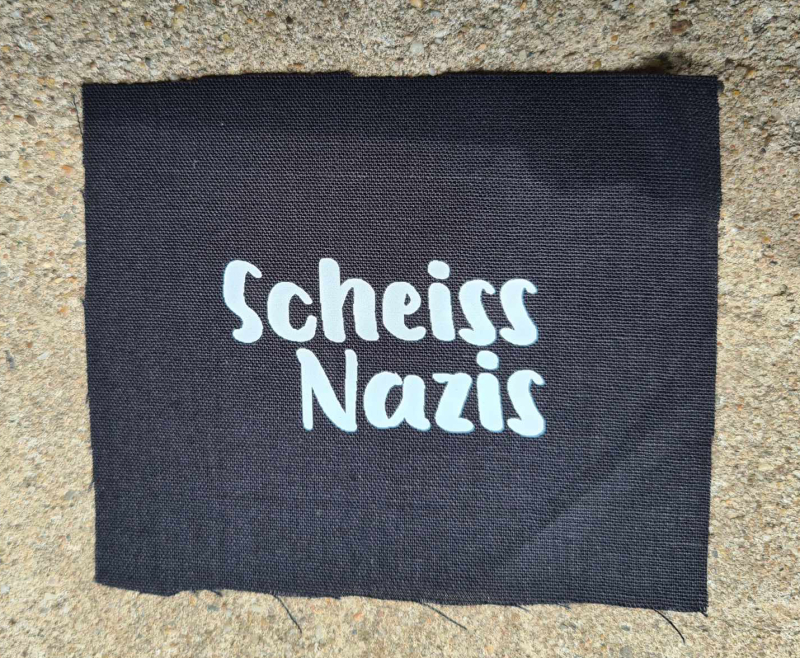 Scheiss Nazis Patch