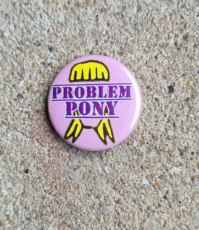 Problem-Pony - gelb