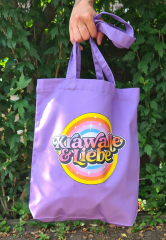 Krawalle & Liebe Stofftasche Violet