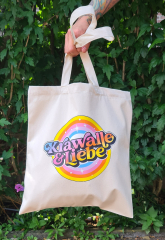 Krawalle & Liebe Stofftasche Natur