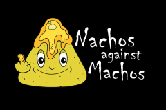 Nachos against Machos (farbig) - Shirt