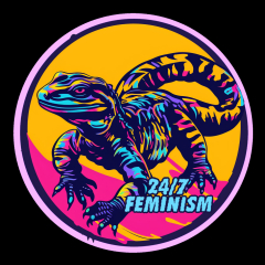 24/7 feminism Echse - Shirt